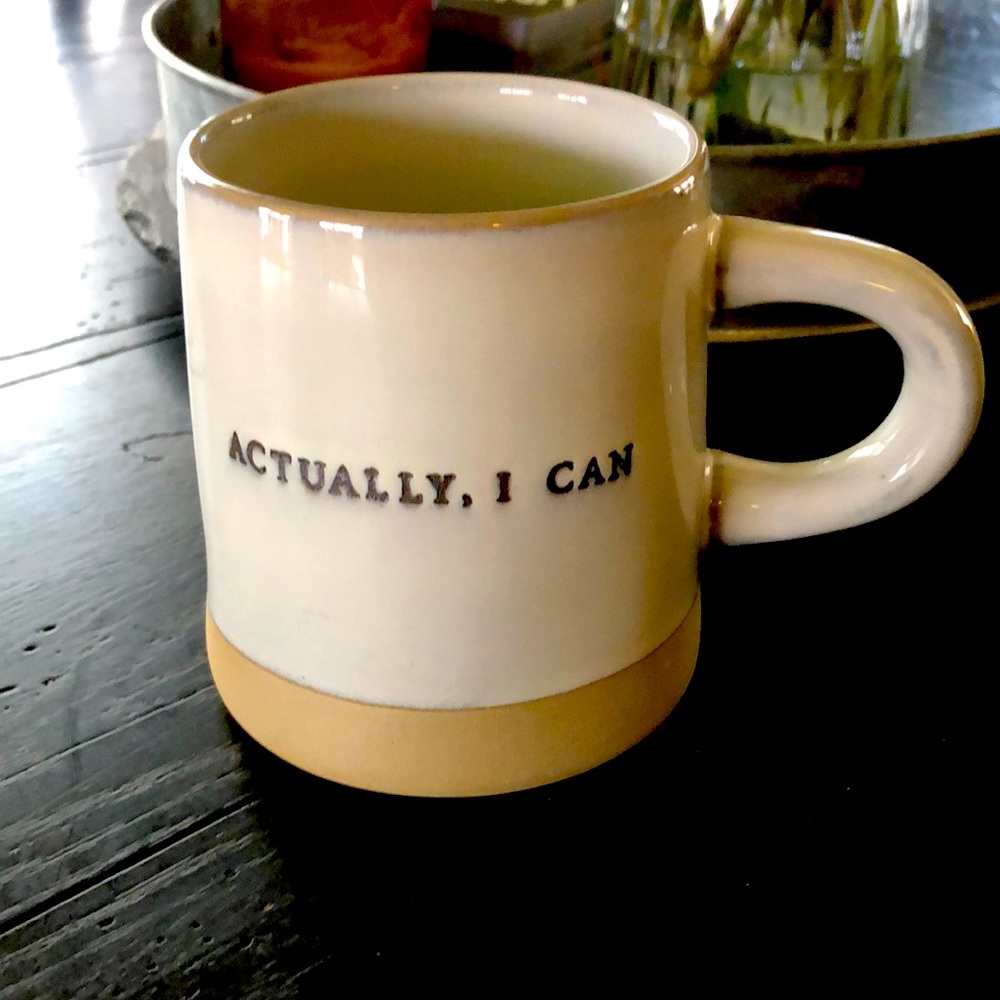 Hearth and Hand with Magnolia coffee mug Actually, I Can